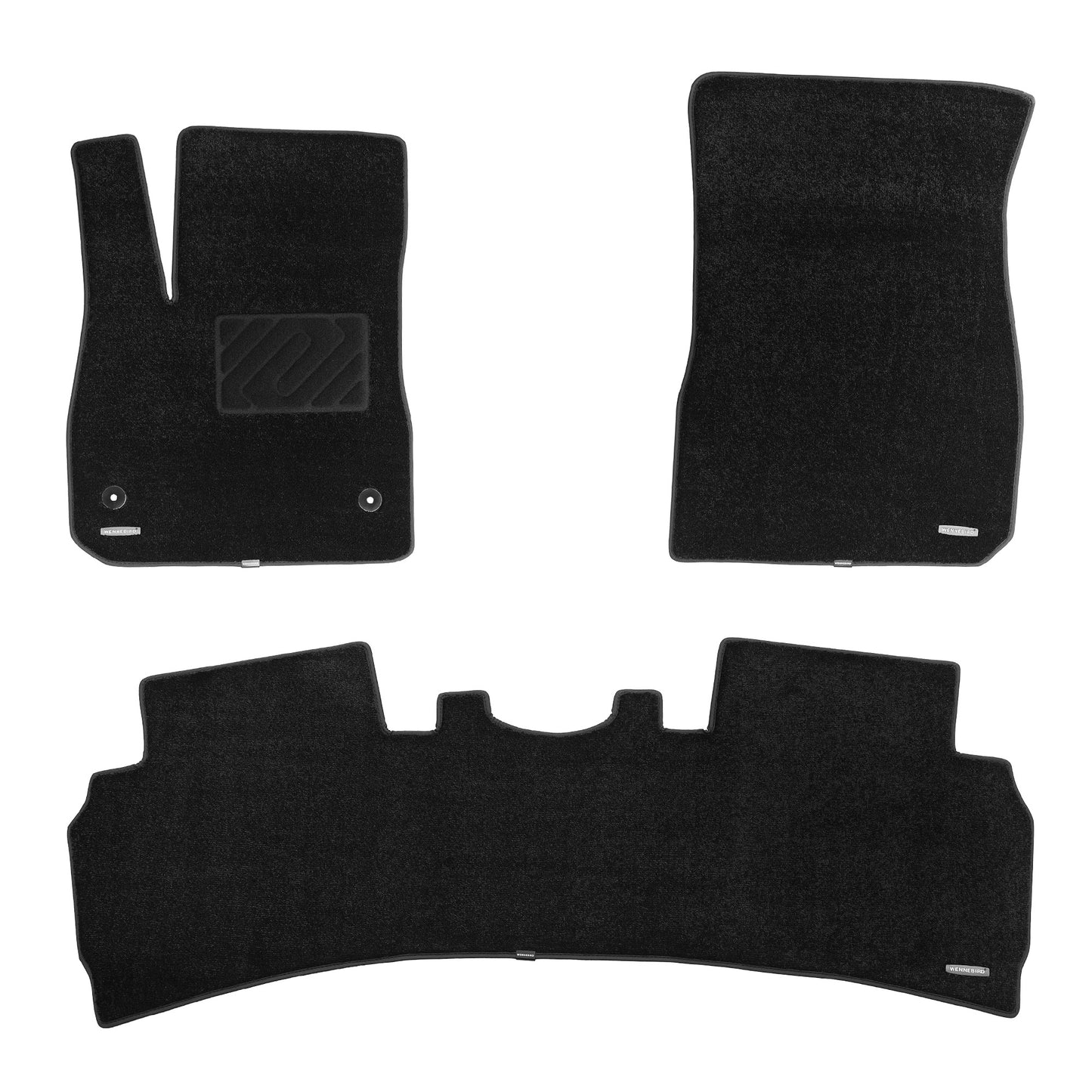 WENNEBIRD Superior Carpet Floor Mats for 2016-2024 Chevrolet Malibu - 3pc