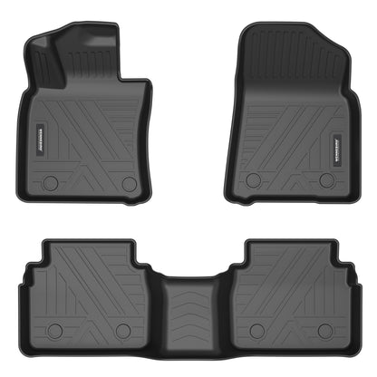 WENNEBIRD All Weather Floor Mats for 2018-2024 Toyota Camry FWD (Not Fit Hybrid & AWD) - 3pc