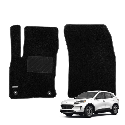 WENNEBIRD Superior Carpet Floor Mats for 2020-2024 Ford Escape, Escape Hybrid - 2pc