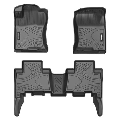 WENNEBIRD All Weather Floor Mats for 2013-2024 Toyota 4Runner / 2014-2023 Lexus GX460  - 3pc