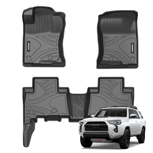 WENNEBIRD All Weather Floor Mats for 2013-2024 Toyota 4Runner / 2014-2023 Lexus GX460  - 3pc