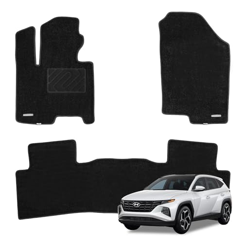 WENNEBIRD Superior Carpet Floor Mats for 2022-2024 Hyundai Tucson FWD, AWD - 3pc