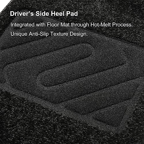 WENNEBIRD Superior Carpet Floor Mats for 2020-2024 Toyota Corolla, Corolla Hybrid - 3pc