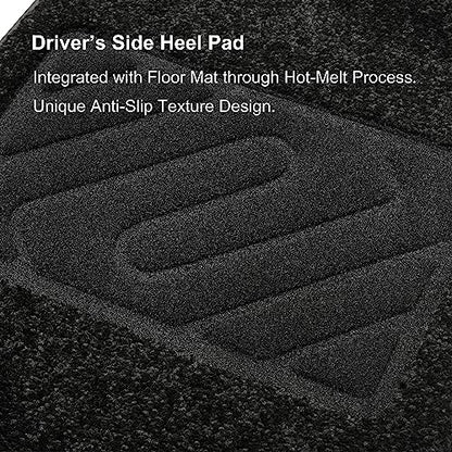 WENNEBIRD Superior Carpet Floor Mats for 2020-2024 Toyota Corolla, Corolla Hybrid - 3pc