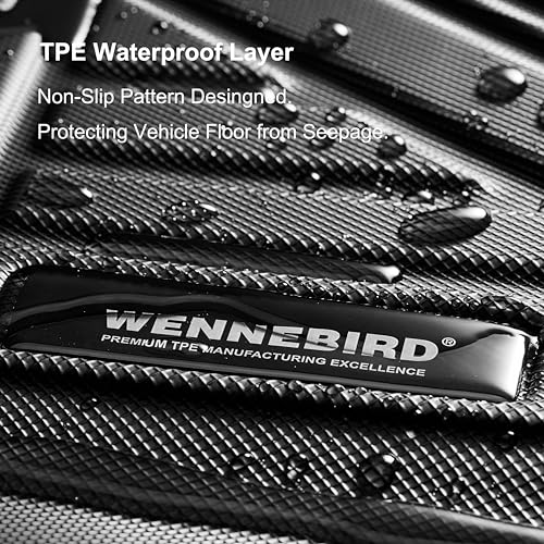 WENNEBIRD All Weather Floor Mats & Cargo Liner for 2024 Toyota Grand Highlander & Lexus TX - 4pc