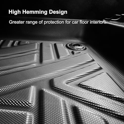 WENNEBIRD All Weather Floor Mats for 2019-2024 Cadillac XT4 - 3pc