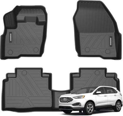 WENNEBIRD All Weather Floor Mats for 2015-2024 Ford Edge / Edge ST - 3pc