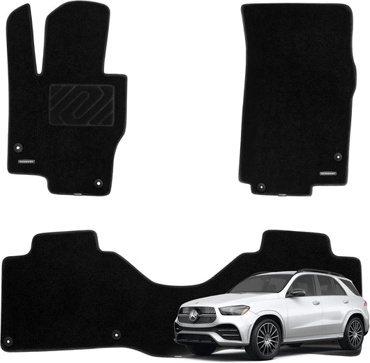 WENNEBIRD Superior Carpet Floor Mats for 2020-2024 Mercedes-Benz GLE SUV - 3pc