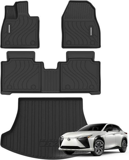 WENNEBIRD All Weather Floor Mats & Cargo Liner for 2023-2024 Lexus RZ - 4pc