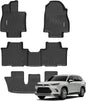 WENNEBIRD All Weather Floor Mats & Cargo Liner for 2024 Toyota Grand Highlander & Lexus TX - 4pc