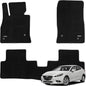 WENNEBIRD Superior Carpet Floor Mats for 2014-2018 Mazda 3, Mazda 3 Hatchback - 3pc