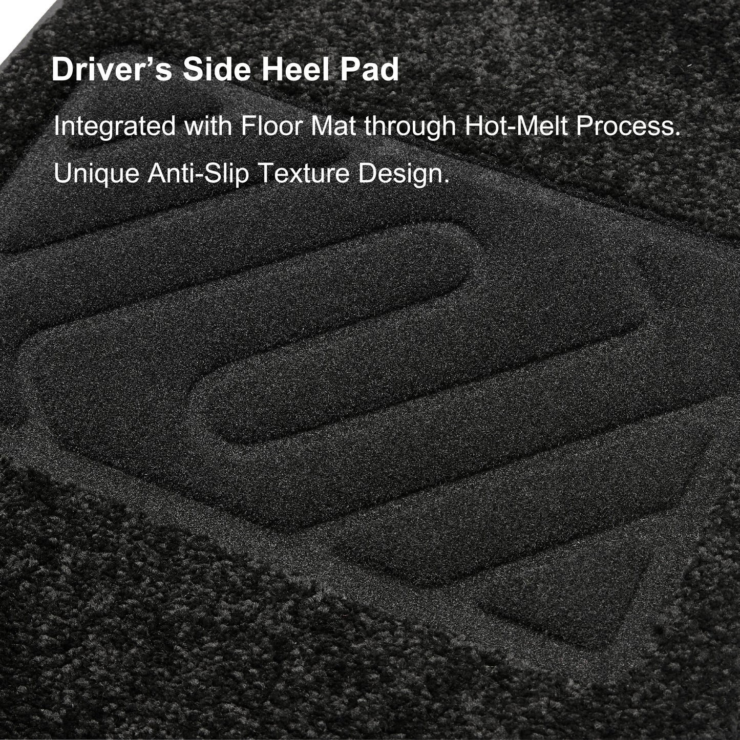 WENNEBIRD Superior Carpet Floor Mats for 2015-2020 Tesla Model X - 2pc