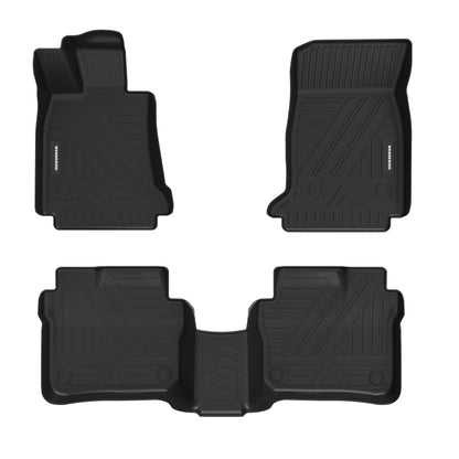 WENNEBIRD All Weather Floor Mats for 2016-2020 Cadillac CT6 / CT6 V-Series - 3pc