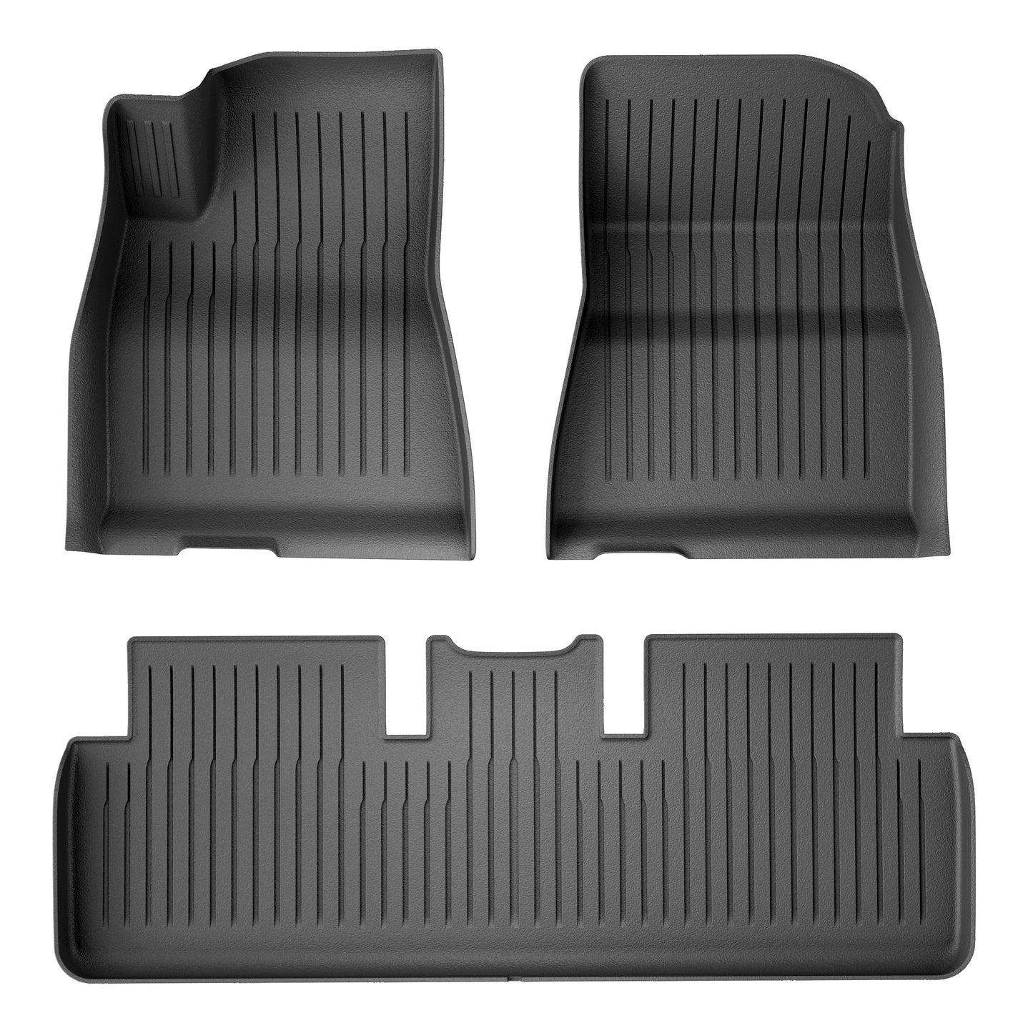 WENNEBIRD All Weather Floor Mats for 2017-2023 Tesla Model 3 - 3pc