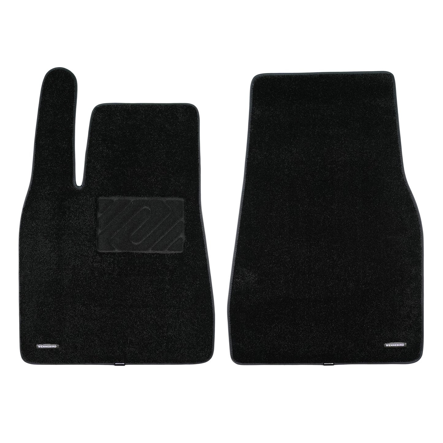 WENNEBIRD Superior Carpet Floor Mats for 2015-2020 Tesla Model X - 2pc